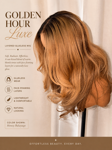 Golden Hour Luxe™ | Vietnamese Glueless Layered